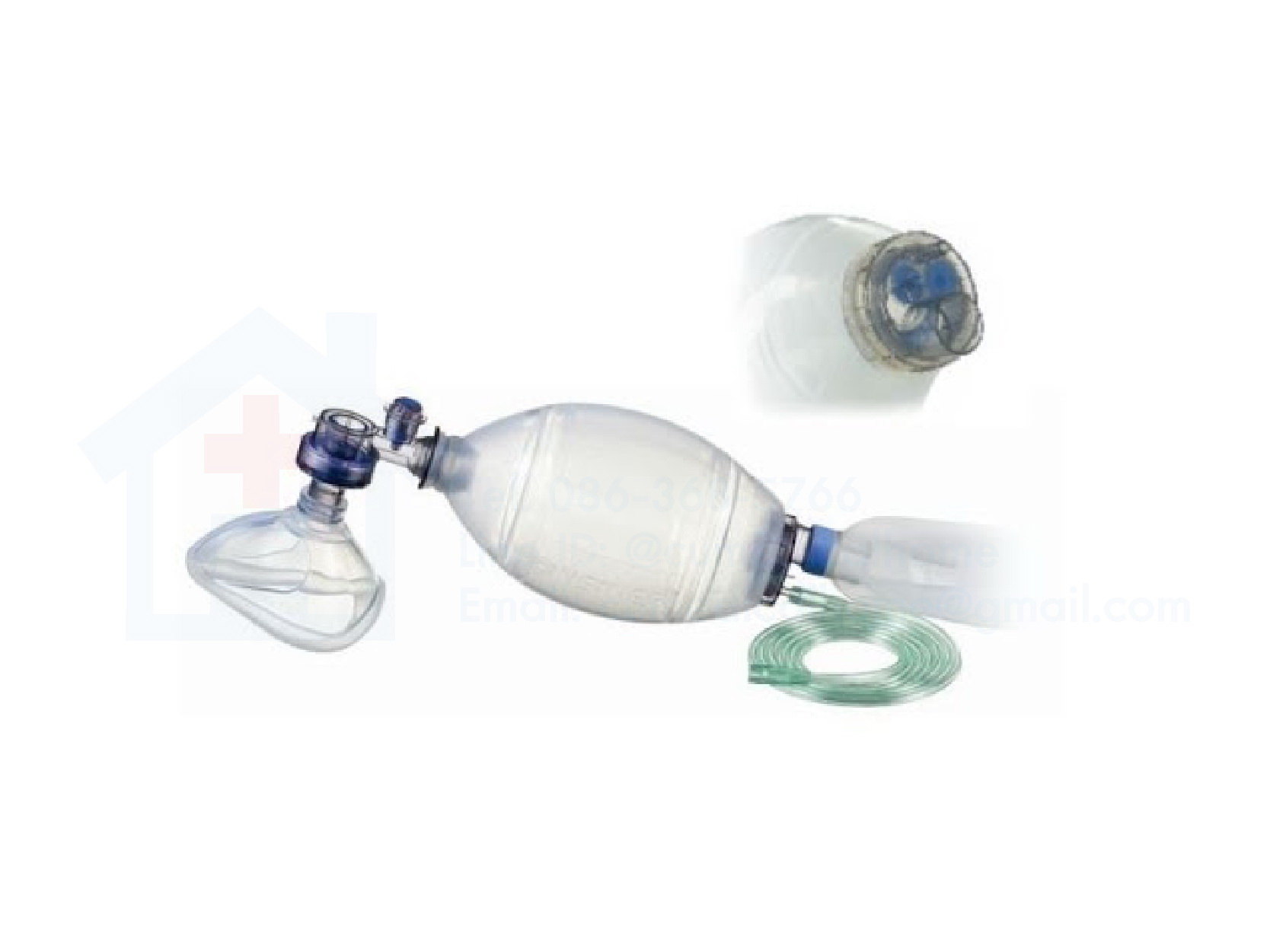 Reusable Manual Resuscitator ( Ambu Bag ) ชุดช่วยหายใจแบบมือบีบ