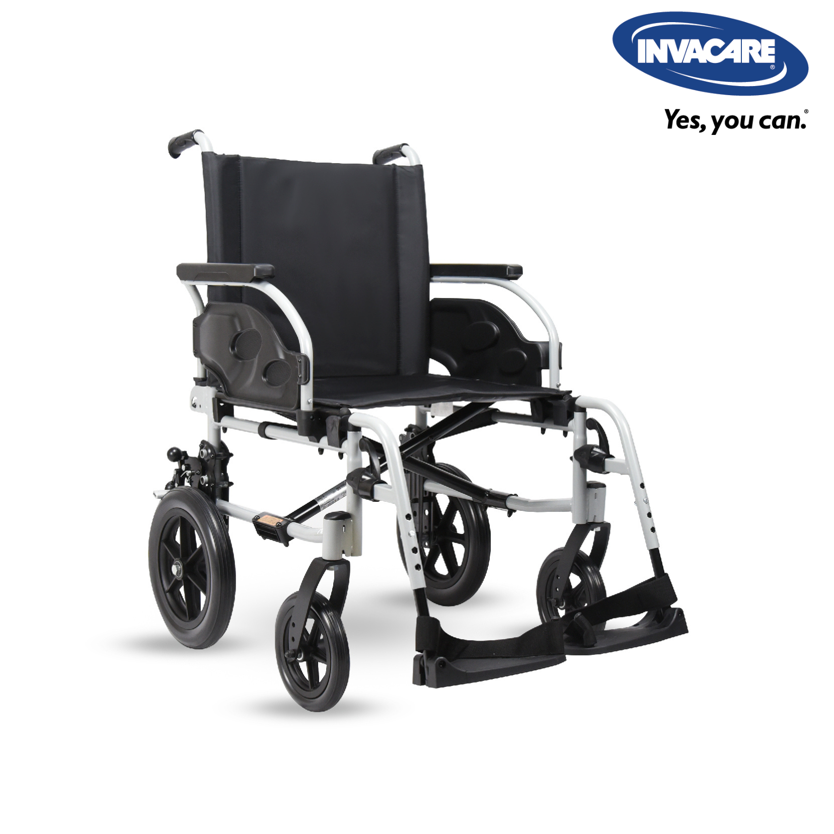 รถเข็นผู้สูงอายุ แบบแมนนวล พับได้ ยี่ห้อ Invacare รุ่น 1R (Manual Wheelchair) รับประกัน 2 ปี