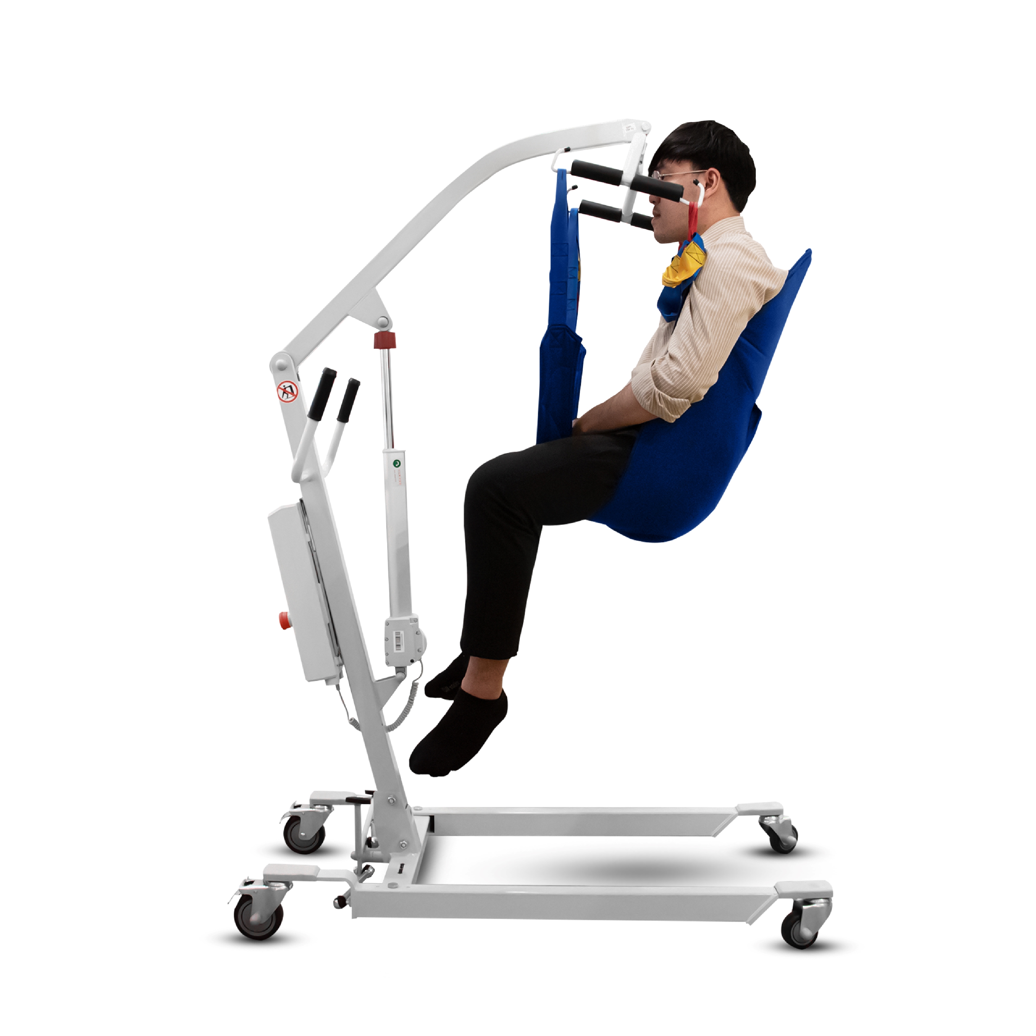 อุปกรณ์เคลื่อนย้ายผู้ป่วย เครื่องยกตัวผู้ป่วย ระบบไฟฟ้า (Electric Patient Lift) รับประกัน 1 ปี