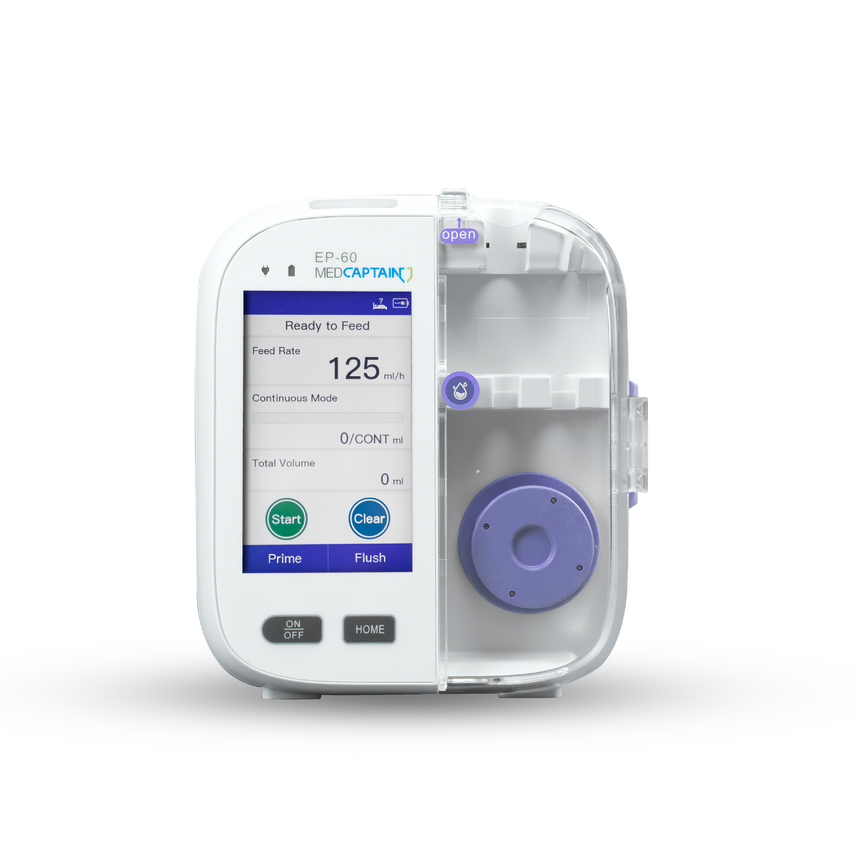 เครื่องให้อาหารผู้ป่วยทางสายยาง (Enteral Feeding Pump) ยี่ห้อ Medcaptain รุ่น EP-60 รับประกัน 1 ปี