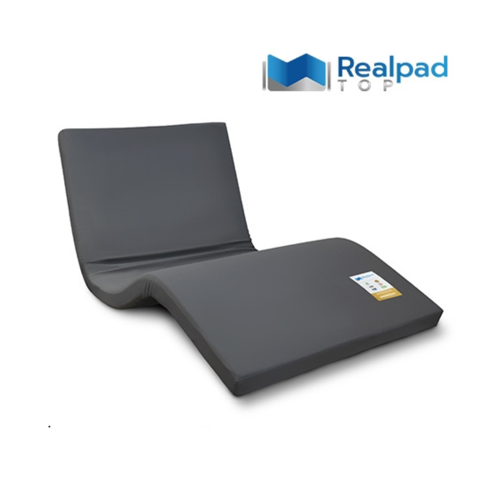 ที่นอนเพื่อสุขภาพ ที่นอนยางพาราแท้ 100% รุ่น Realpad TOP (อัปเกรดหนังพื้นผิวสัมผัสฟูก)