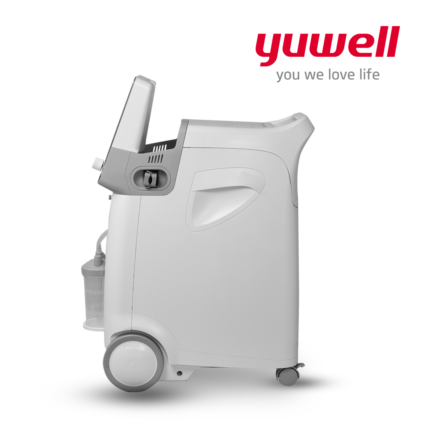 เครื่องผลิตออกซิเจน 3 ลิตร ยี่ห้อ Yuwell 9F-3AW รุ่นเสียงเบา มีฟังก์ชั่นพ่นยา (ระดับเสียง ≤ 46 dB) รับประกัน 3 ปี เครื่องผลิตออกซิเจน 3 ลิตร ยี่ห้อ Yuwell 9F-3AW รุ่นเสียงเบา มีฟังก์ชั่นพ่นยา (ระดับเสียง ≤ 46 dB) รับประกัน 3 ปี