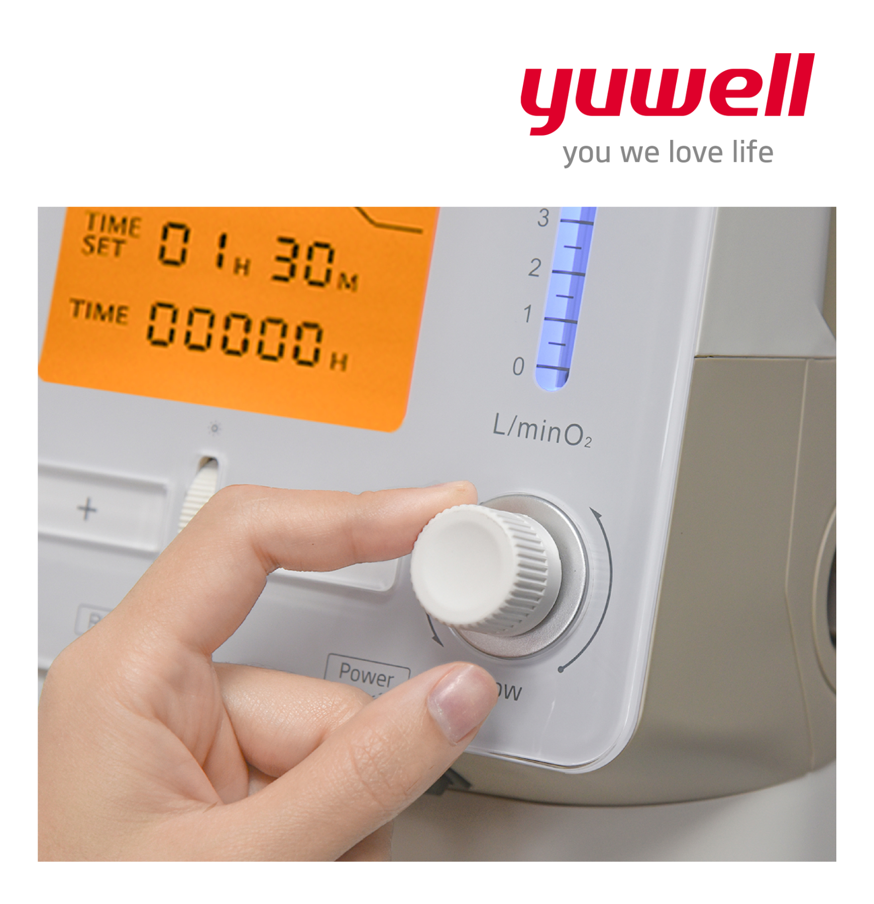 เครื่องผลิตออกซิเจน 3 ลิตร ยี่ห้อ Yuwell 9F-3AW รุ่นเสียงเบา มีฟังก์ชั่นพ่นยา (ระดับเสียง ≤ 46 dB) รับประกัน 3 ปี เครื่องผลิตออกซิเจน 3 ลิตร ยี่ห้อ Yuwell 9F-3AW รุ่นเสียงเบา มีฟังก์ชั่นพ่นยา (ระดับเสียง ≤ 46 dB) รับประกัน 3 ปี