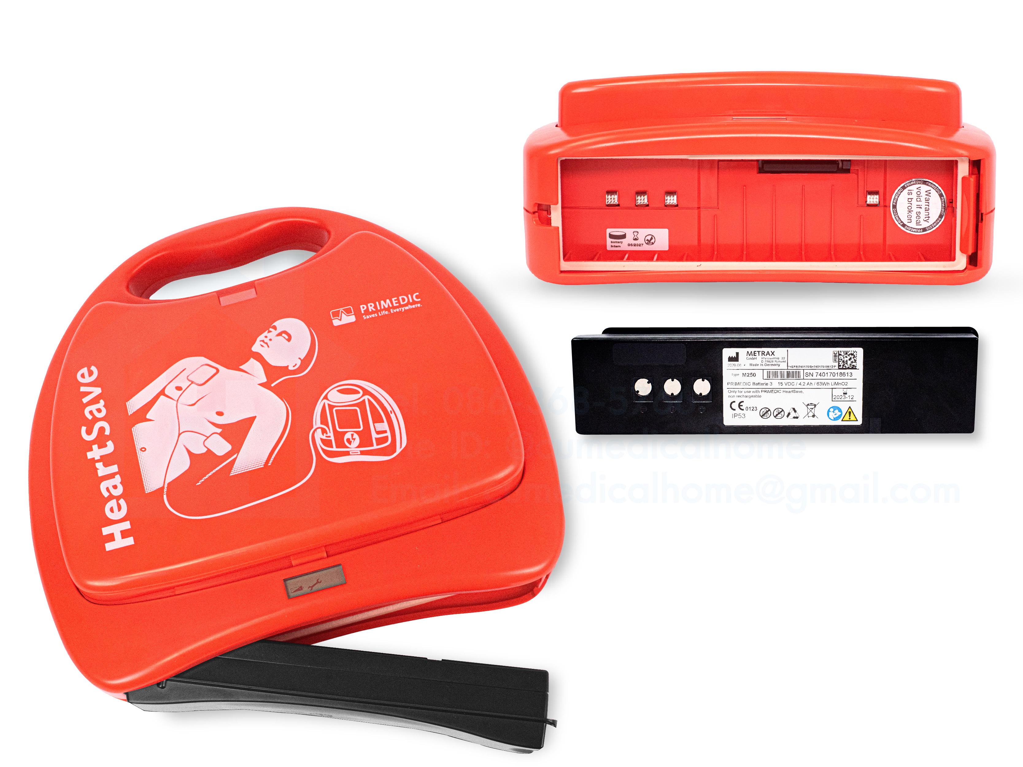 เครื่องกระตุกหัวใจด้วยไฟฟ้าแบบอัตโนมัติ AED